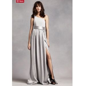 White by Vera wang bridesmaids dress